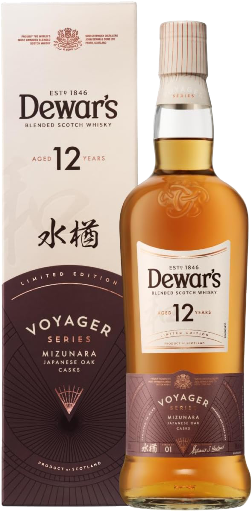 デュワーズ 12年 ボイジャーシリーズ ミズナラ
